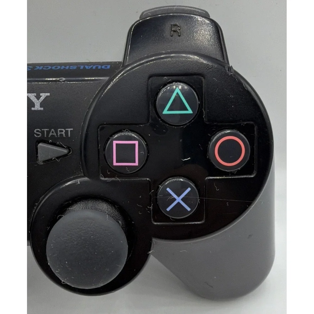 Sony PlayStation 3 [CECH-ZC2U] SIXAXIS Black DualShock Original OEM Controller